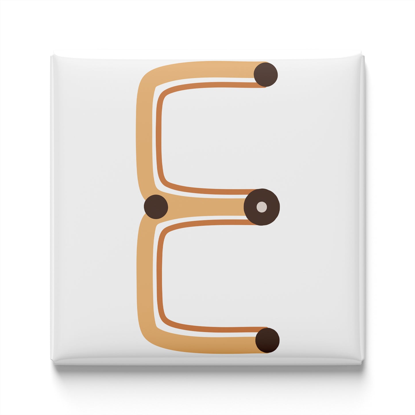 BOHO ALPHABET MAGNET – E