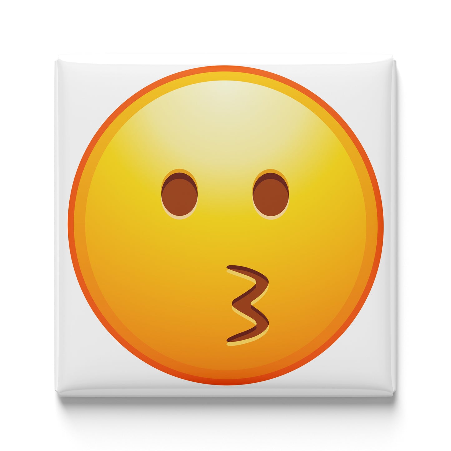 KISSING FACE EMOJI MAGNET