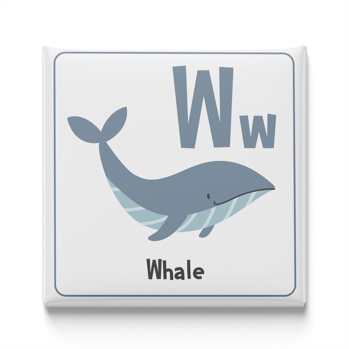 ANIMAL ALPHABET MAGNET – W