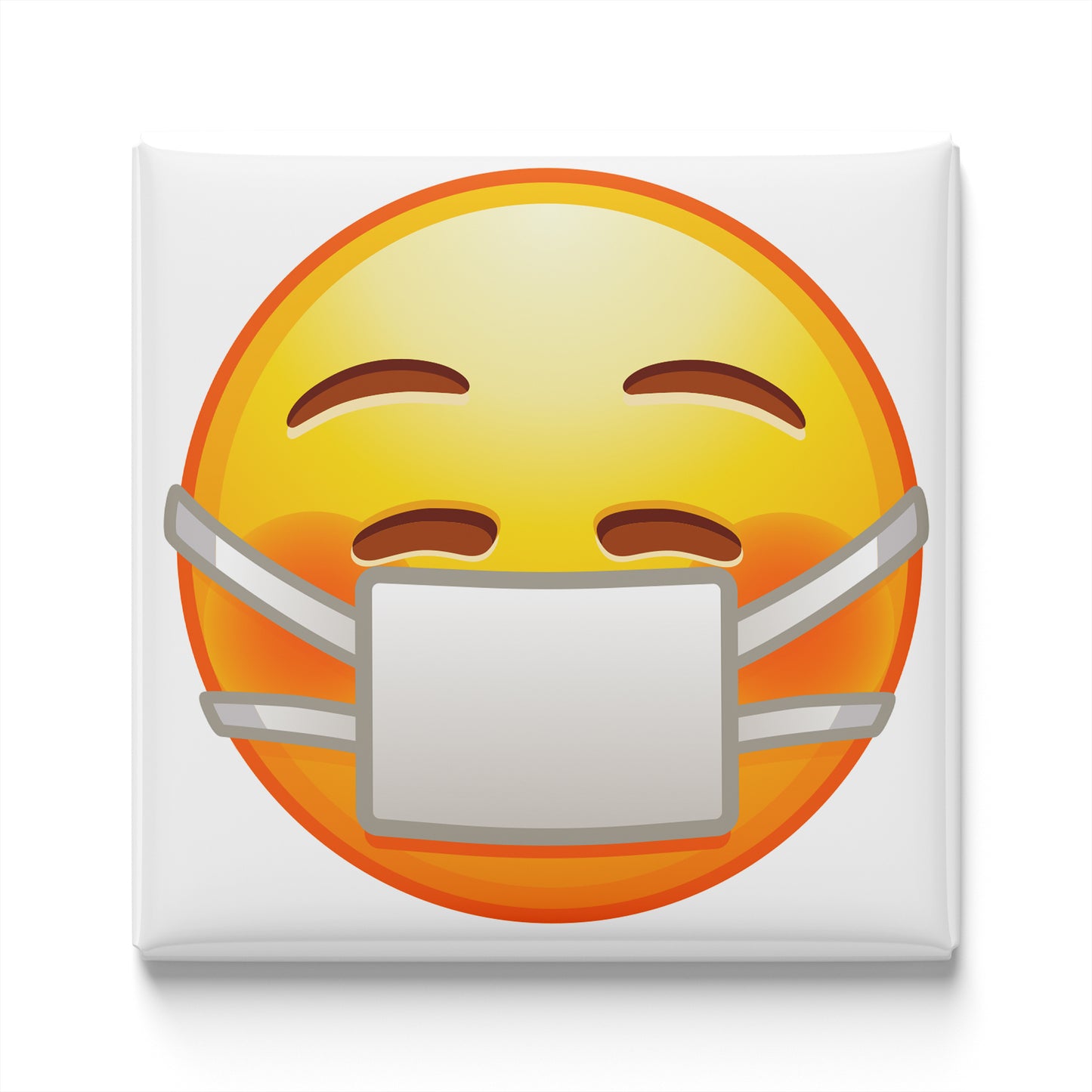 FACE WITH MEDICAL MASK EMOJI MAGNET