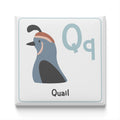 Animal Alphabet Magnet – Q