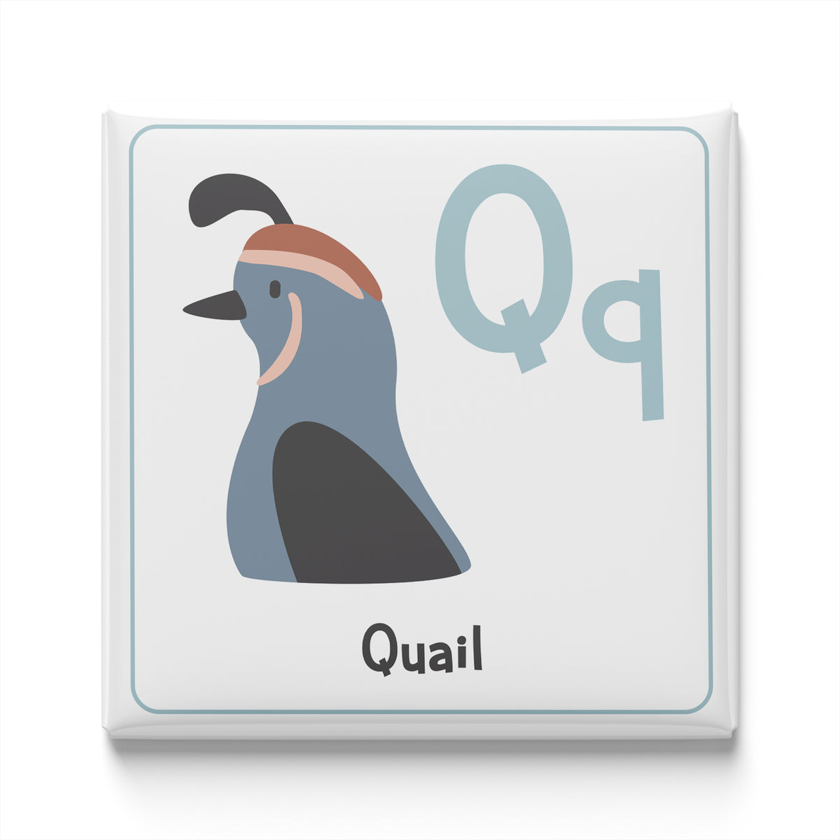 Animal Alphabet Magnet – Q