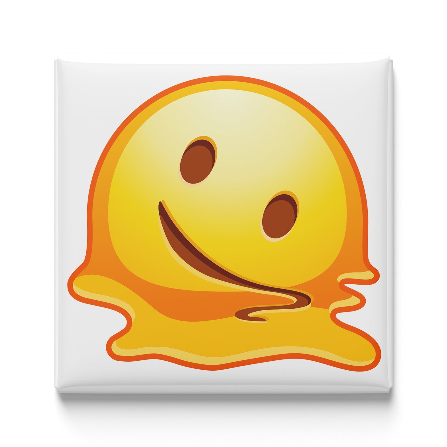 MELTING FACE EMOJI MAGNET