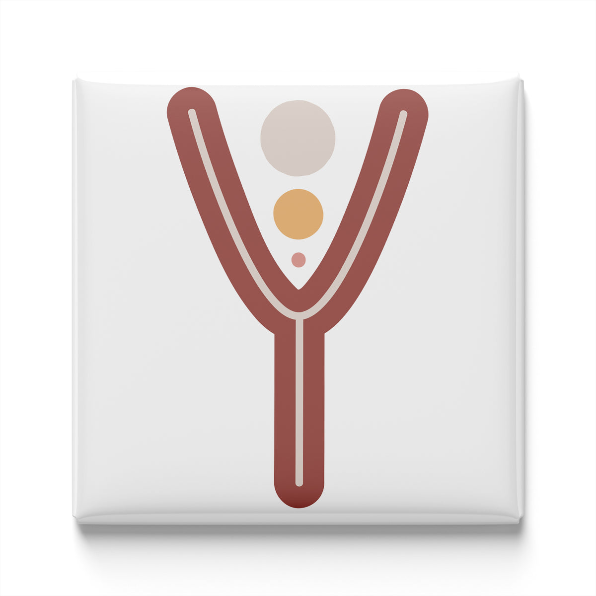 Boho Alphabet Magnet – Y