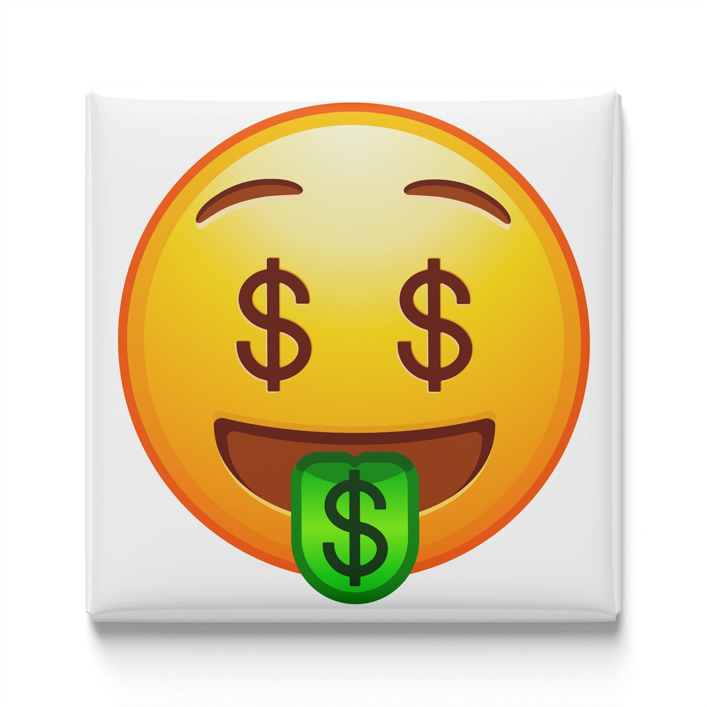 MONEY-MOUTH FACE EMOJI MAGNET
