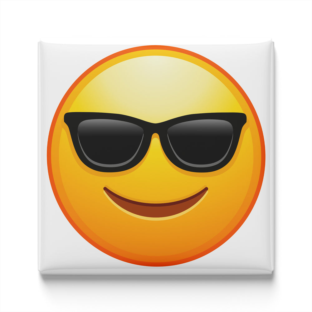 SMILING FACE WITH SUNGLASSES EMOJI MAGNET