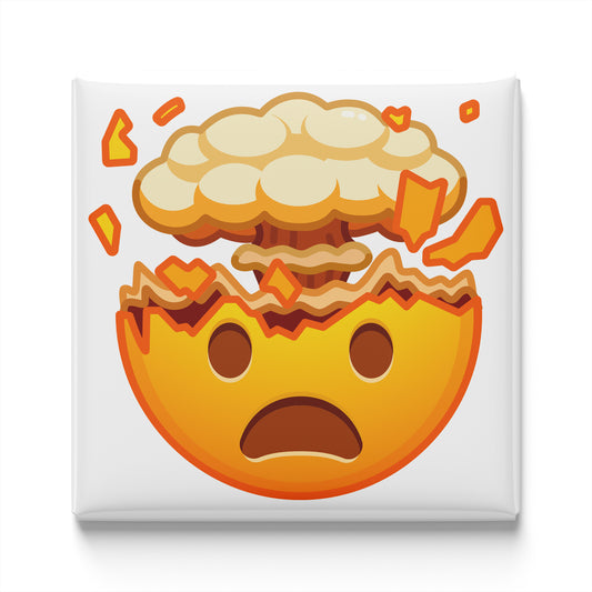 EXPLODING HEAD EMOJI MAGNET