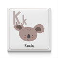 Animal Alphabet Magnet – K