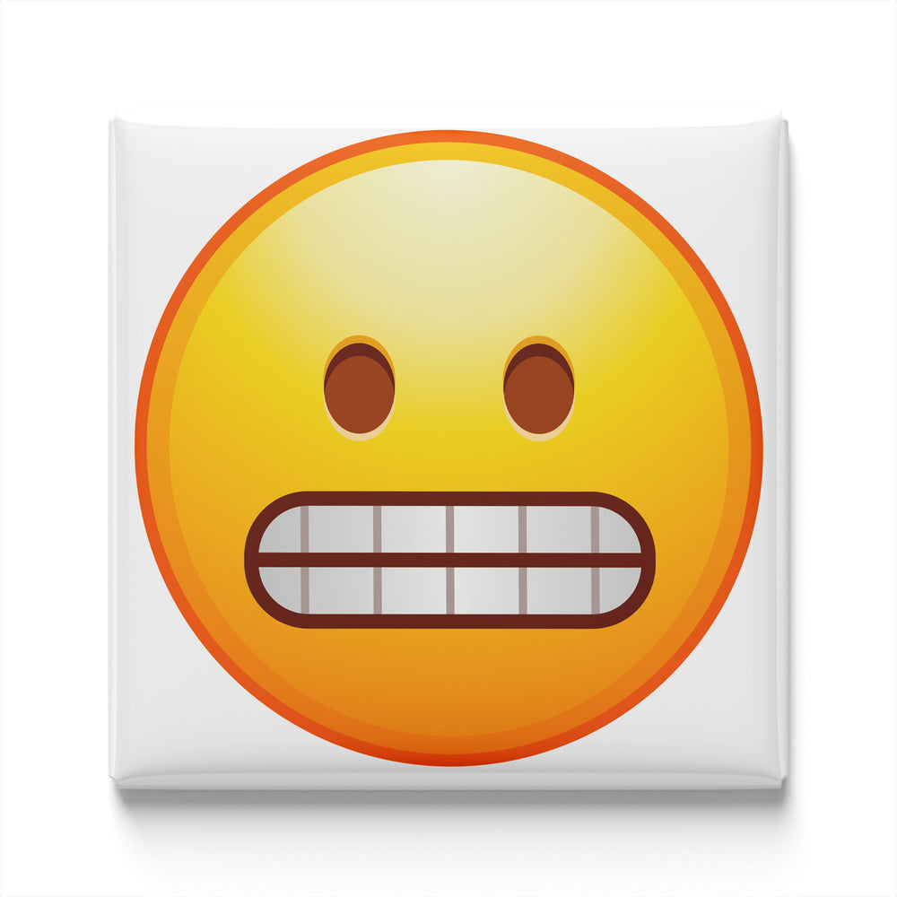 GRIMACING FACE EMOJI MAGNET