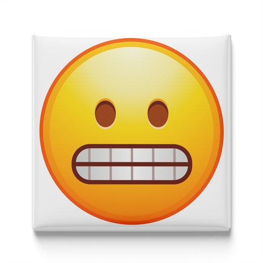 GRIMACING FACE EMOJI MAGNET