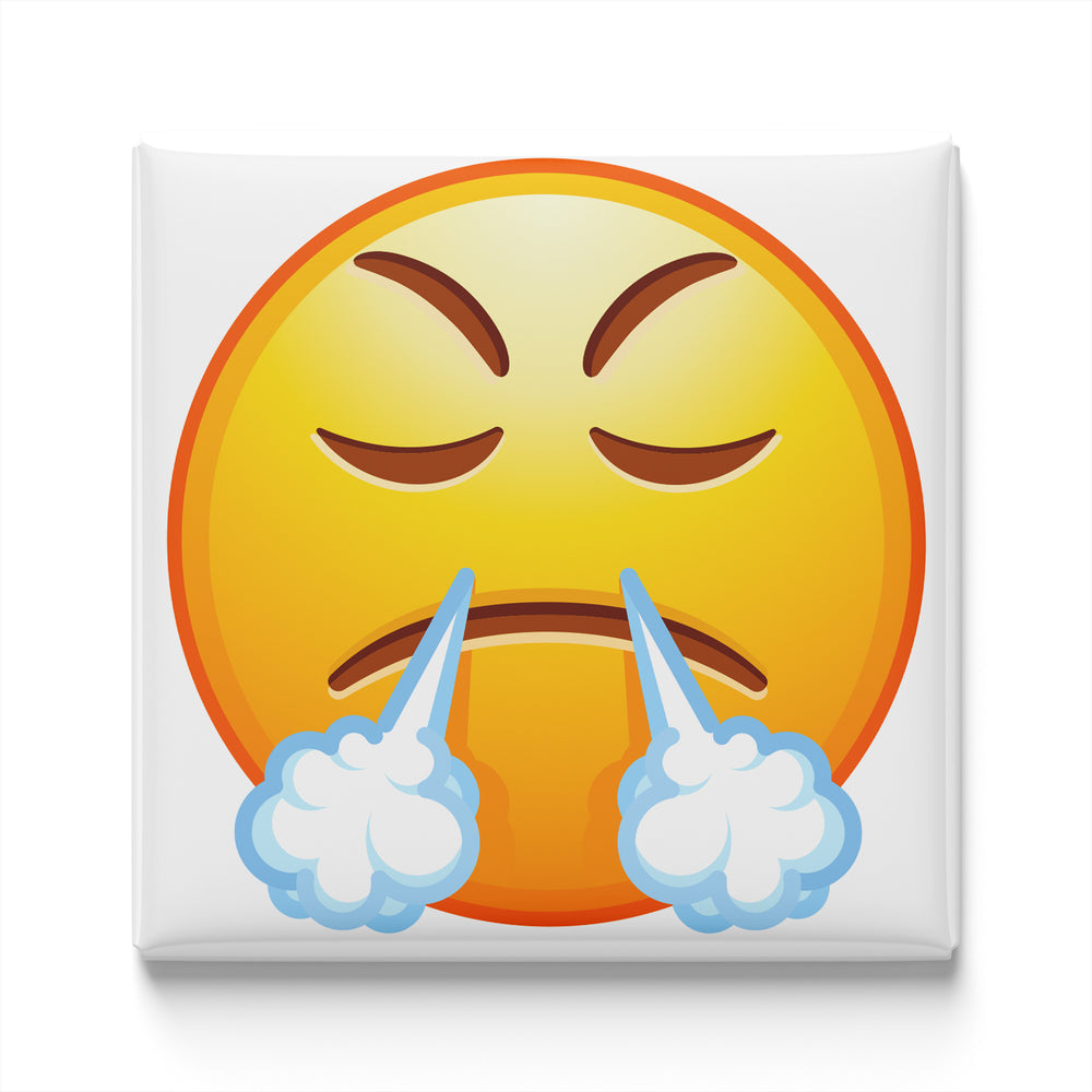 FACE WITH STEAM FROM NOSE EMOJI MAGNET