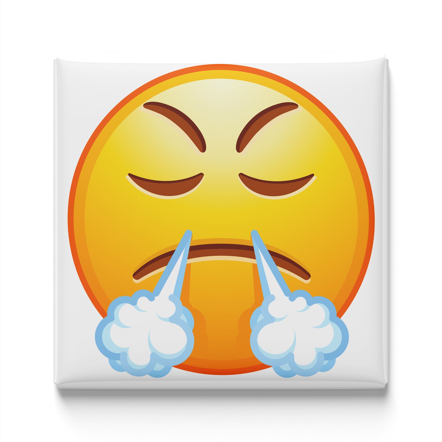 FACE WITH STEAM FROM NOSE EMOJI MAGNET