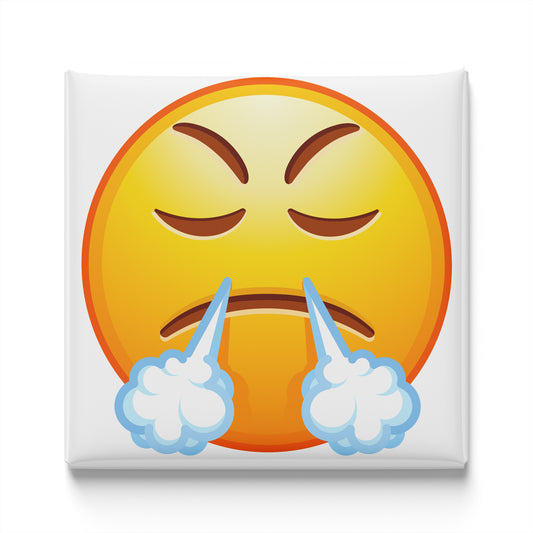 FACE WITH STEAM FROM NOSE EMOJI MAGNET