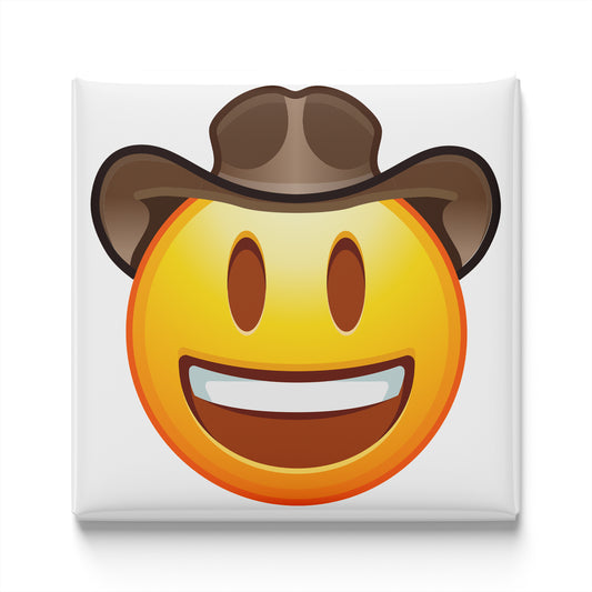 COWBOY FACE EMOJI MAGNET