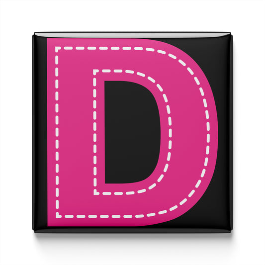 COLORFUL ALPHABET MAGNET – D