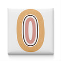 Boho Alphabet Magnet – O