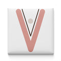 Boho Alphabet Magnet – V