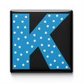 Colorful Alphabet Magnet – K