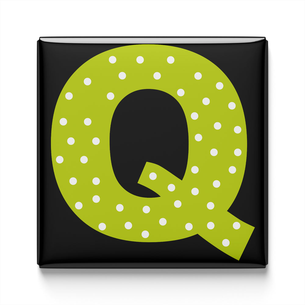 COLORFUL ALPHABET MAGNET – Q
