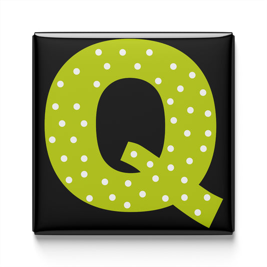 COLORFUL ALPHABET MAGNET – Q