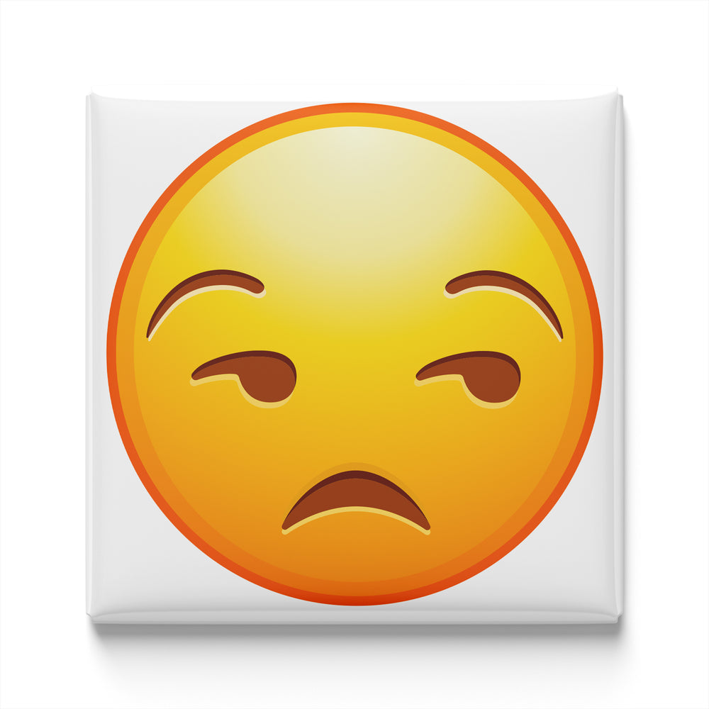 UNAMUSED FACE EMOJI MAGNET