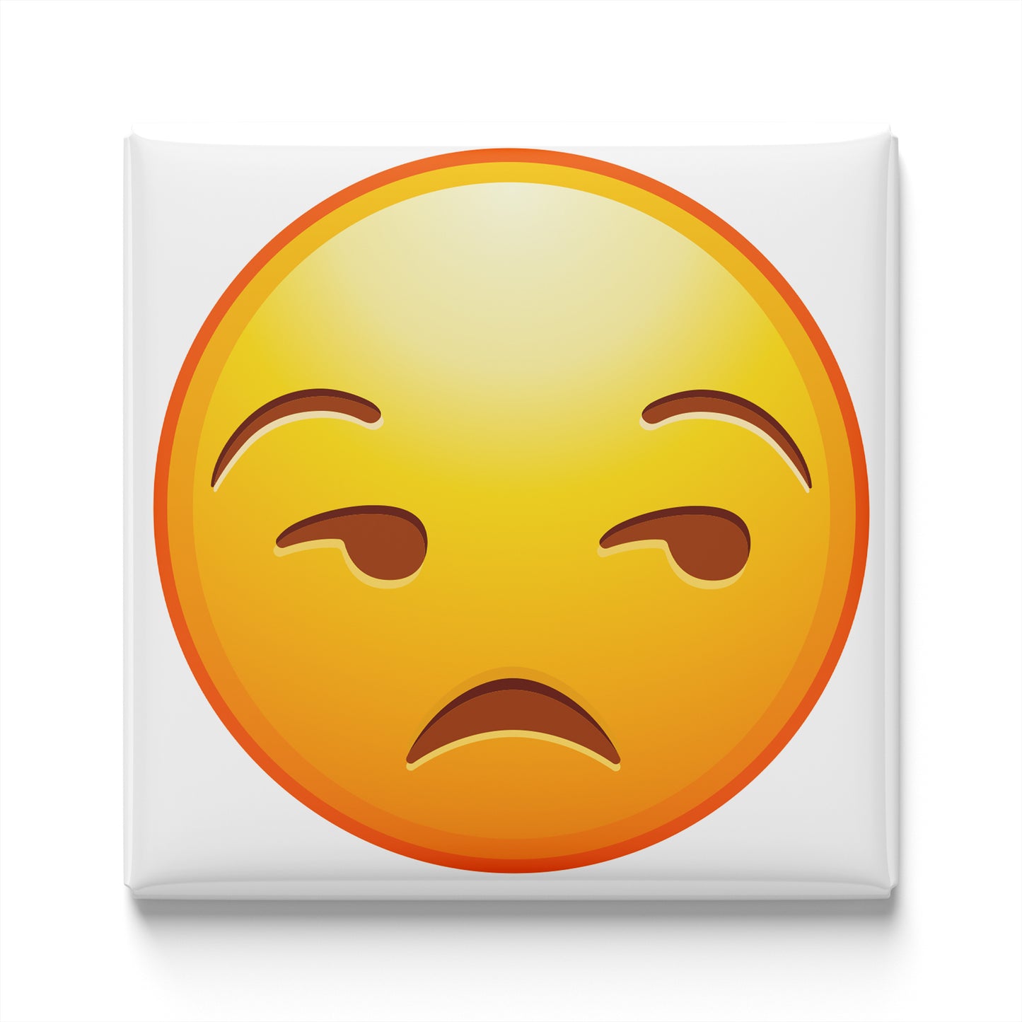 UNAMUSED FACE EMOJI MAGNET