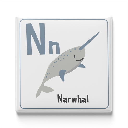 ANIMAL ALPHABET MAGNET – N