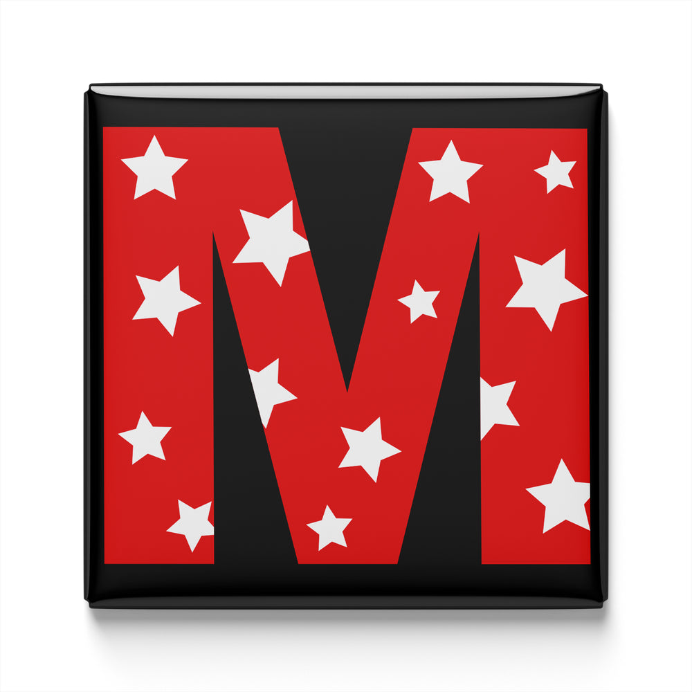 COLORFUL ALPHABET MAGNET – M