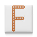 Boho Alphabet Magnet – F