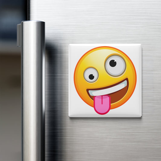 GOOFY FACE EMOJI MAGNET