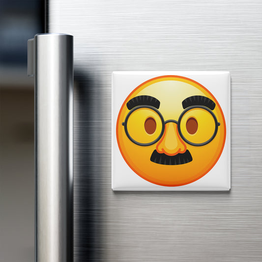 DISGUISED FACE EMOJI MAGNET