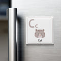 Animal Alphabet Magnet – C