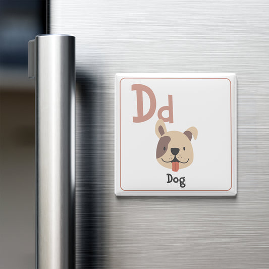 ANIMAL ALPHABET MAGNET – D