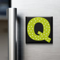 Colorful Alphabet Magnet – Q