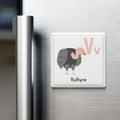 Animal Alphabet Magnet – V