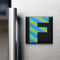Colorful Alphabet Magnet – F