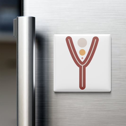 BOHO ALPHABET MAGNET – Y