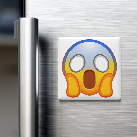 FACE SCREAMING IN FEAR EMOJI MAGNET