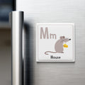 Animal Alphabet Magnet – M