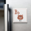 Animal Alphabet Magnet – B