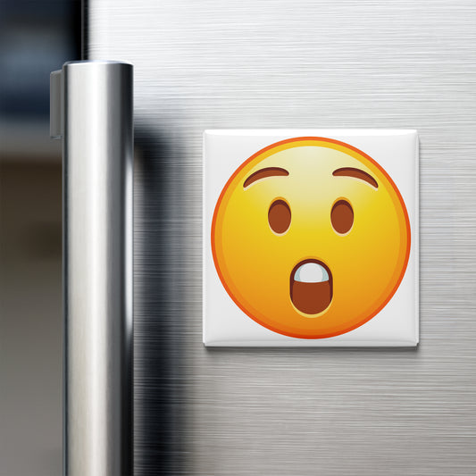 ASTONISHED FACE EMOJI MAGNET
