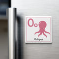 Animal Alphabet Magnet – O