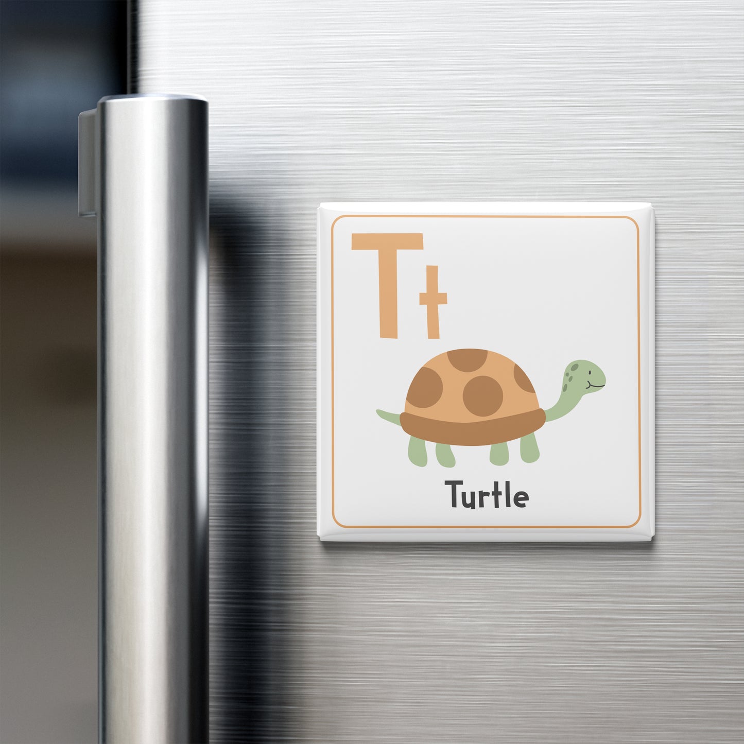 ANIMAL ALPHABET MAGNET – T