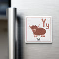 Animal Alphabet Magnet – Y
