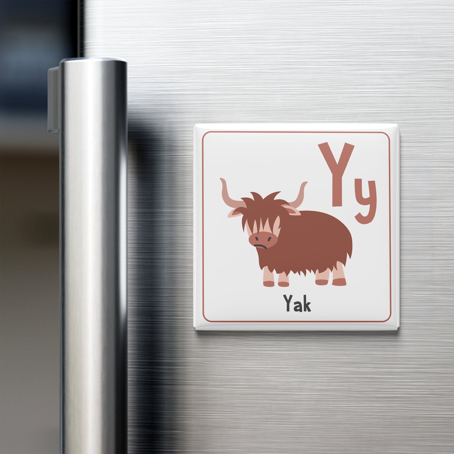 ANIMAL ALPHABET MAGNET – Y