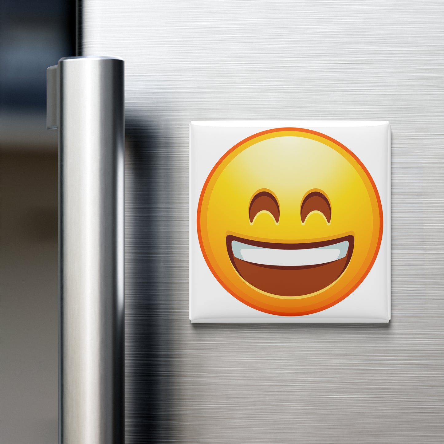 GRINNING FACE WITH SMILING EYES EMOJI MAGNET