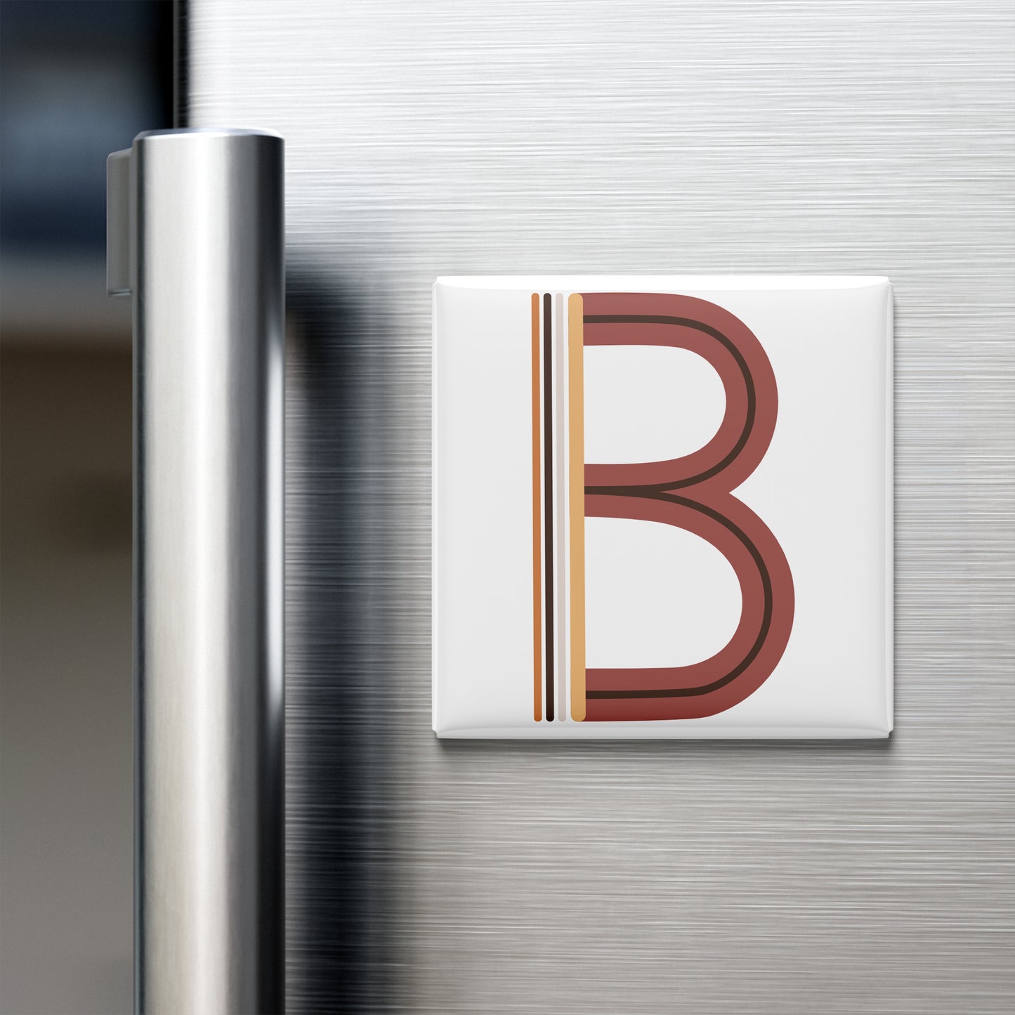 BOHO ALPHABET MAGNET – B