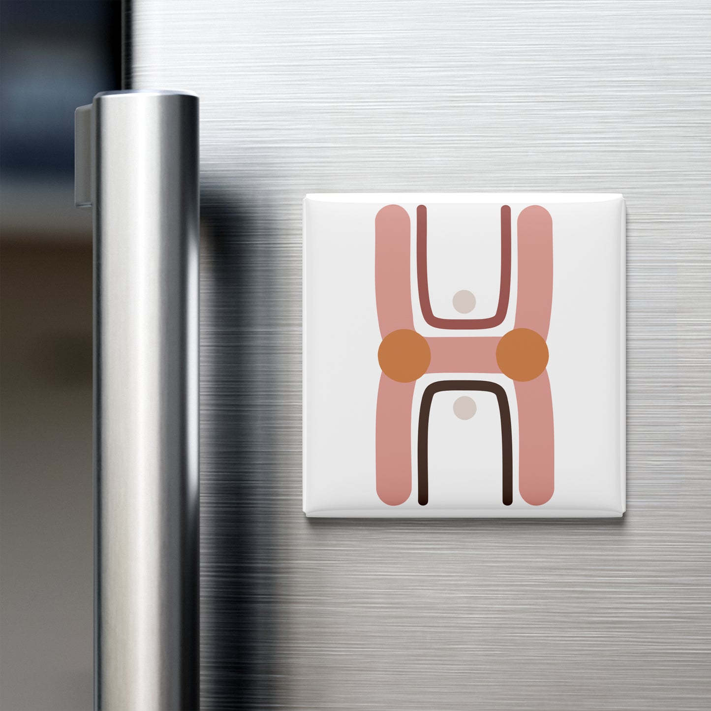 BOHO ALPHABET MAGNET – H