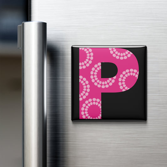 COLORFUL ALPHABET MAGNET – P