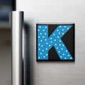 Colorful Alphabet Magnet – K